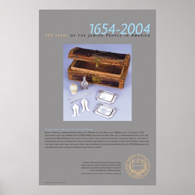 Poster Ensemble de circoncision familiale Seixas et coffr (Devant)