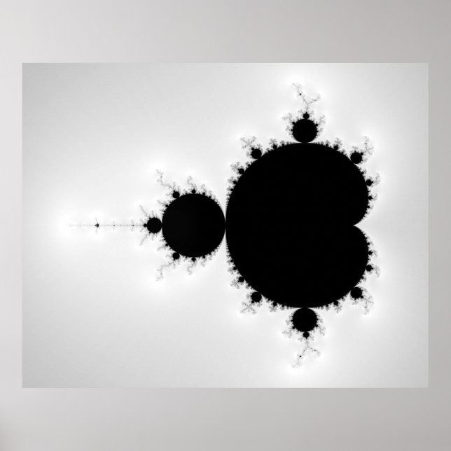 Poster Ensemble de mandelbrot Apfelmännchen (Devant)