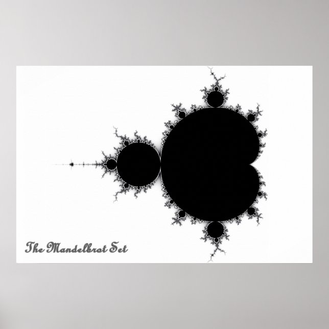 Poster Ensemble Mandelbrot (Devant)