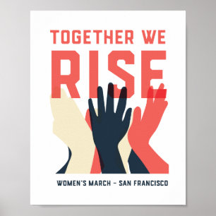 Poster Ensemble, nous levons l'affiche de la FMSF 1