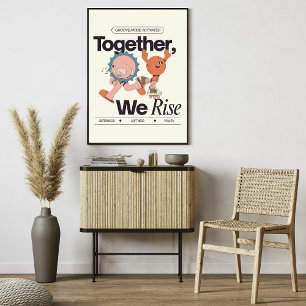 Poster Ensemble, nous nous élevons – Sororité et autonomi