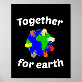Poster Ensemble pour la terre