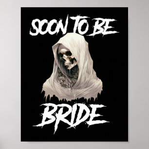 Poster Enterrement de vie de jeune fille Horreur Gothique