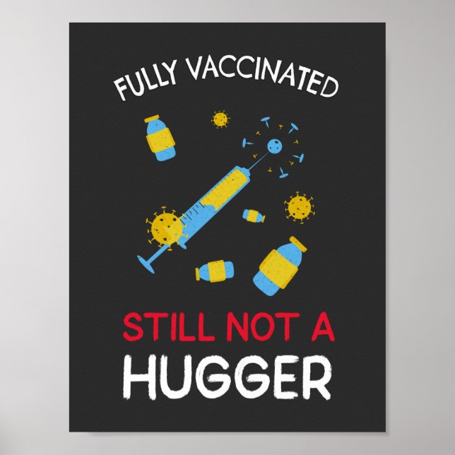 Poster Entièrement Vacciné, Il N'Y A Toujours Pas De Plus (Devant)