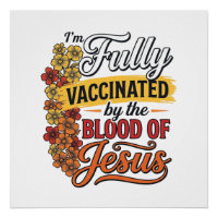 Entièrement vacciné par le sang de Jésus conceptio