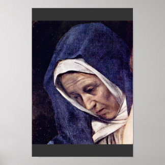 Poster Entombe Du Christ Par Michel-Ange Merisi Da