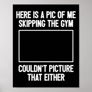 Poster Entraînement amusant Bodybuilding Fitness I Pictur