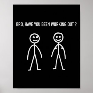 Poster Entraînement Mème Ascenseur Gymnase Drôle Et Bodyb