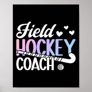 Poster Entraîneur de hockey sur gazon Appreciation Entraî