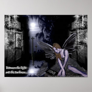 Poster Entre lumière et obscurité