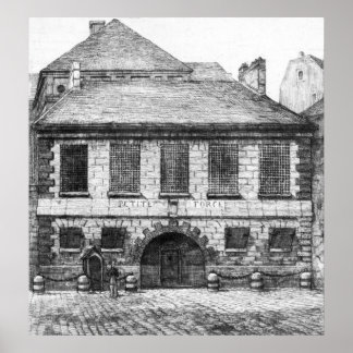 Poster Entrée de la prison "La Petite Force"