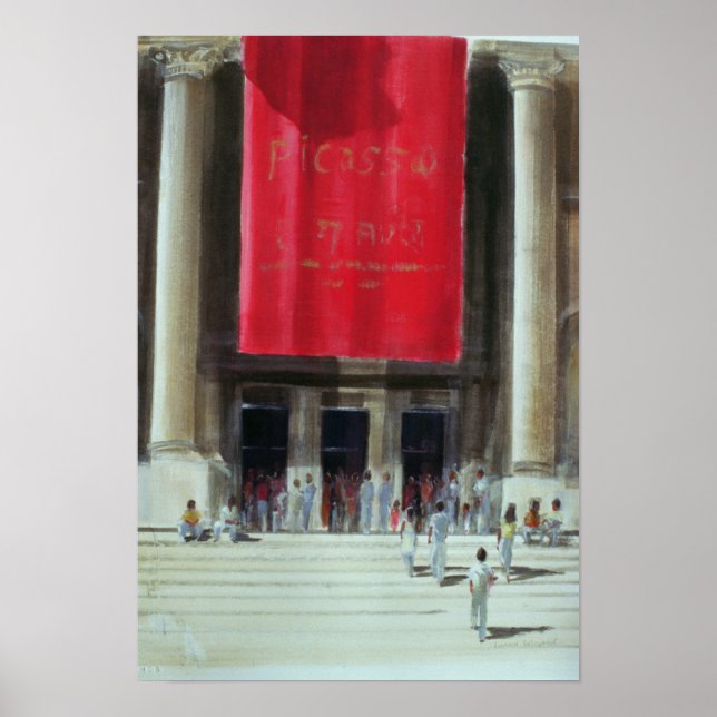 Poster Entrée du Metropolitan Museum New York (Devant)