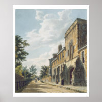 Entrée du Winchester College avec la Maison du dir