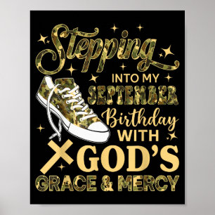 Poster Entrer Dans Mon Anniversaire De Septembre Femmes F
