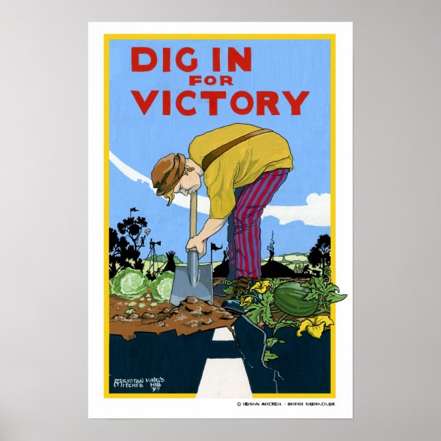 Poster Entrez pour la victoire (Devant)