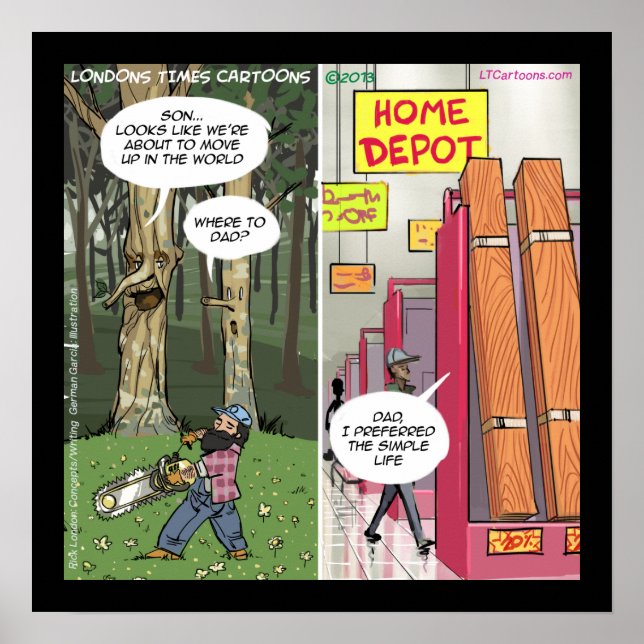 Poster Environnement : Des arbres mobiles en pleine ascen (Devant)