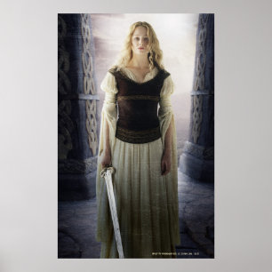 Poster Eowyn with sword