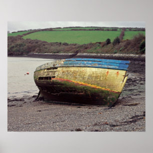 Poster Épave de bateau