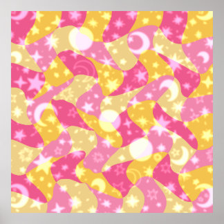Poster Épersion céleste de bonbon