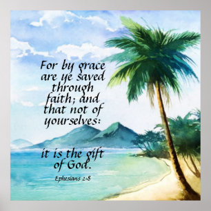 Poster Éphésiens 2:8