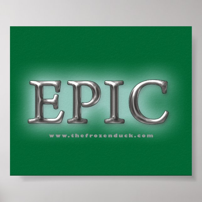 Poster Epic (Devant)