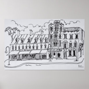 Poster Épicerie J.A. Moisan   Canada
