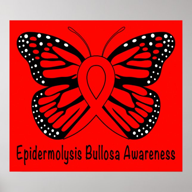 Poster Epidermolyse Bullosa (EB) (Devant)