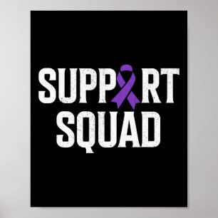 Poster Epilepsie Guerrier Soutien Escadron Soutien Epilep
