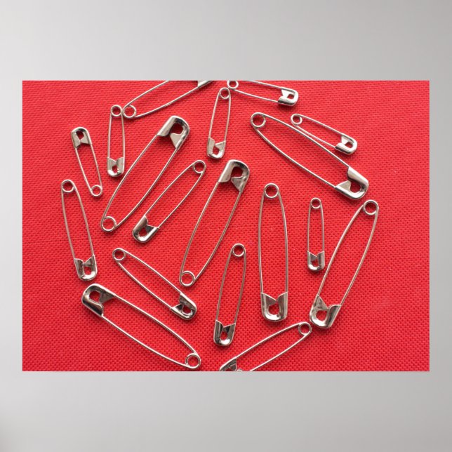 Poster Épingles de sécurité (Devant)