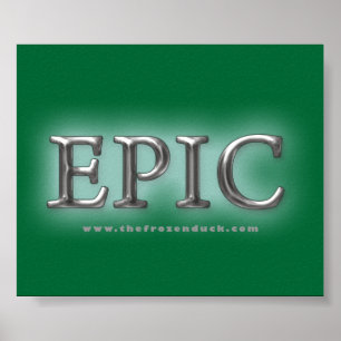 Poster Épique