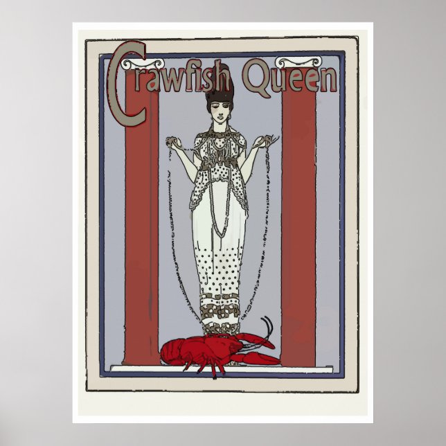 Poster Épisette Queen, ajouter du texte (Devant)