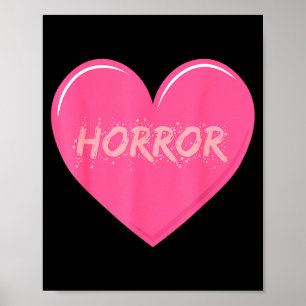 Poster Épouvante Créatif Yami Kawaii Pastel Nge Saint-Val