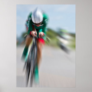 Poster Épreuve féminine de contre-la-montre n°3 version F