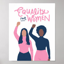 Equality for Women Wall Art Print