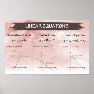 Poster Équations linéaires