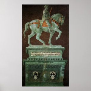 Poster Equestrian Monument to Sir John Hawkwood, Uccello