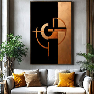 Poster Équilibre chromatique sensation d'harmonie