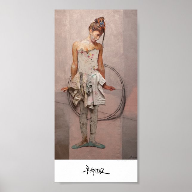 Poster "Equilibrista Con Aro", de Ruiperez (Devant)