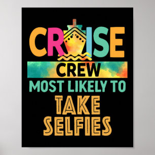 Poster Équipage de Croisière le Plus Susceptible de Prend