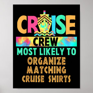 Poster Équipage De Croisières Vacances Le Plus Susceptibl