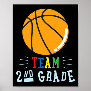 Poster Équipe 2e année Sketll Matching Ck Pour École Garç