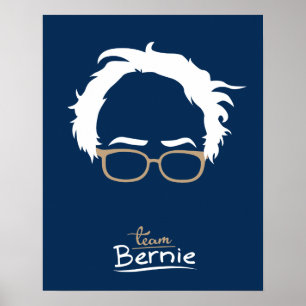 Poster Équipe Bernie - Bernie Sanders pour président