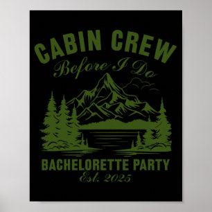 Poster Équipe cabine avant de faire Bachelorette Party Ca