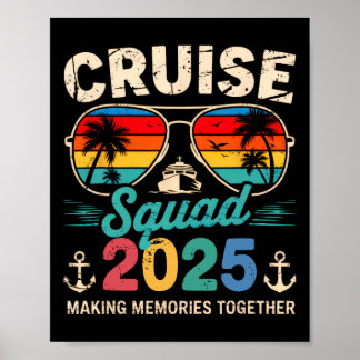 Poster Équipe Croisière 2025 Groupe Familial Correspondan