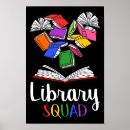 Poster Équipe de bibliothèque I