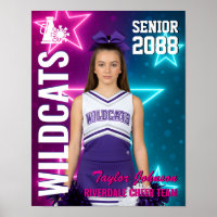 Équipe de Cheerleading Senior Photo de Cheerleadin