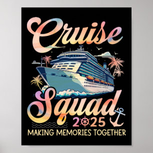 Poster Équipe de croisière 2025 Groupe familial correspon
