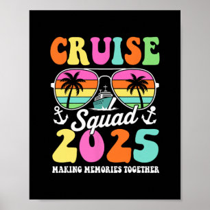 Poster Équipe de croisière 2025 Groupe familial correspon