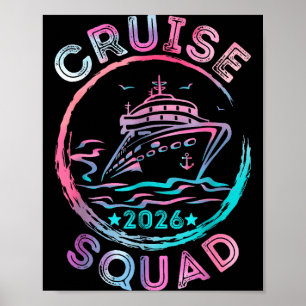 Poster Équipe de croisière 2026 en croisière à Hawaï vaca