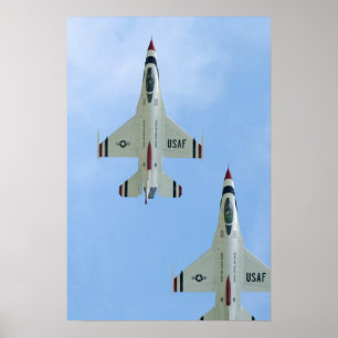 Poster Équipe de démonstration en vol de Thunderbirds